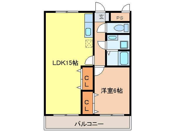 クレシア大高台の物件間取画像